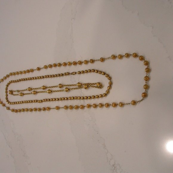 Three Gold Look Chains - Picture 1 of 3